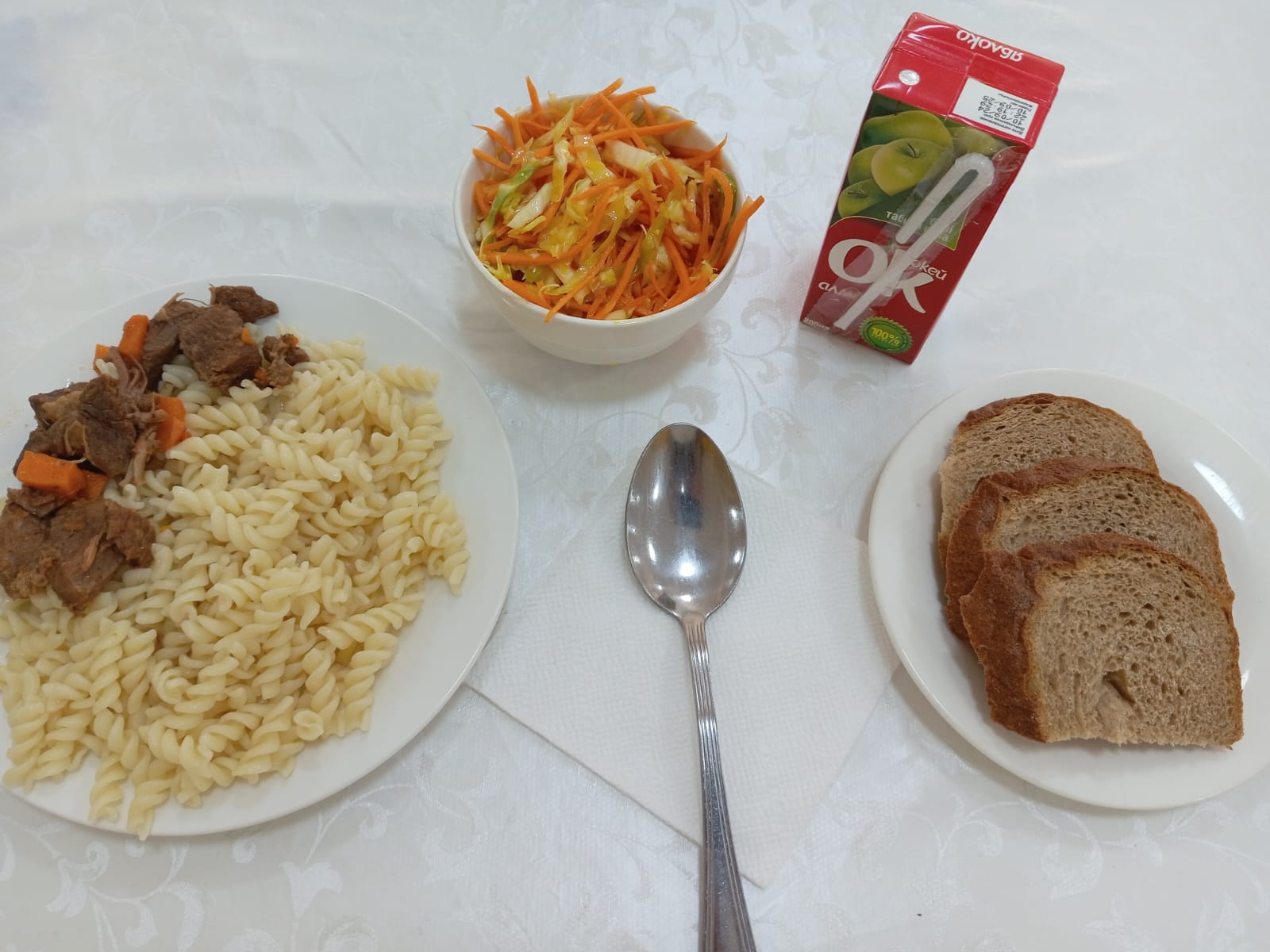 Ас мәзірі. 24.02.2025ж